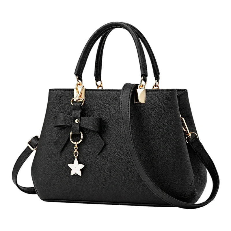 Rovaa_Noir_Elegance_Shoulder_Bag_with_Signature_Bow_Detail_800x800 Handbag, Luxury Bag